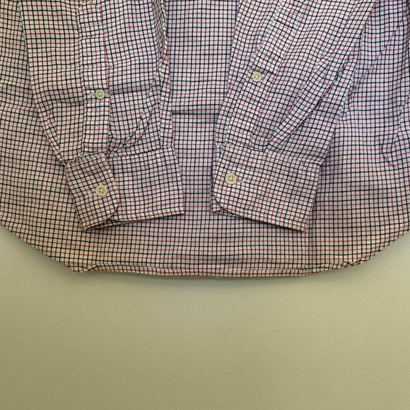 Pre-owned Men's J Crew tattersall plaid Flannel Size Small - Picture 7 of 9